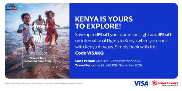 Stanbic Visa and KQ offers