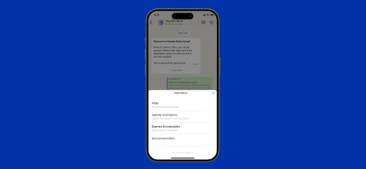 Query or complaings for Stanbic Kenya WhatsApp