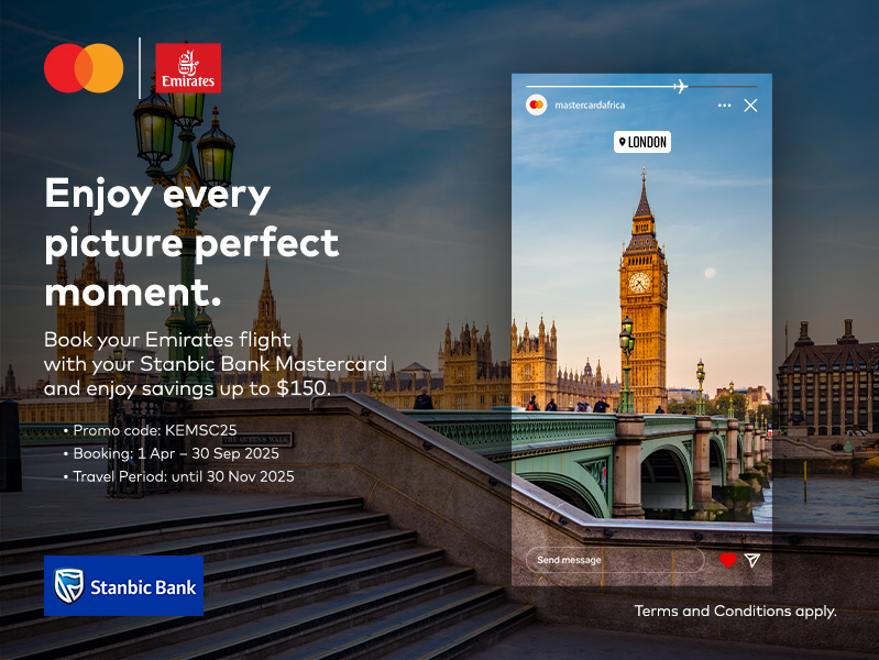 Mastercard, Stanbic and Emirates card promo