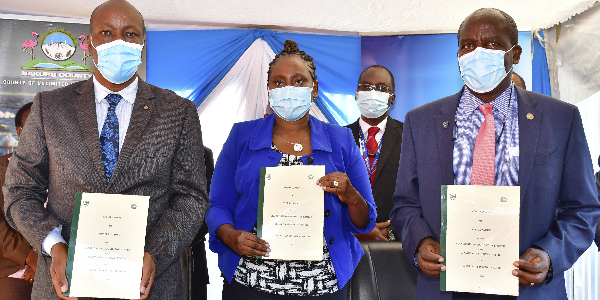 Stanbic Bank Kenya signs MoU with the Nakuru County Government